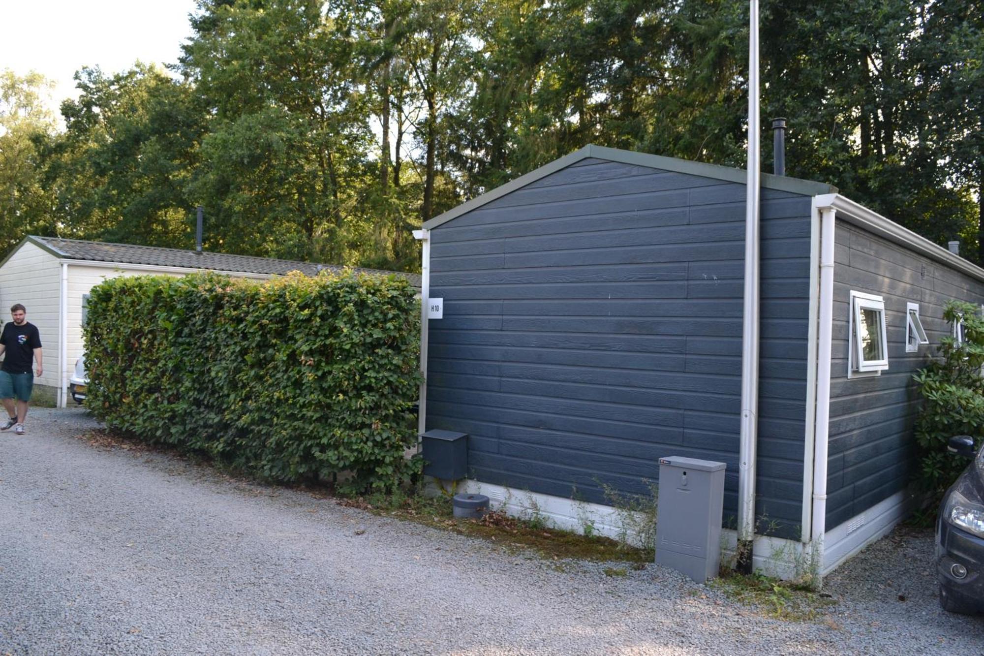 Modern Chalet In De Bossen Van De Veluwe Епе Екстериор снимка