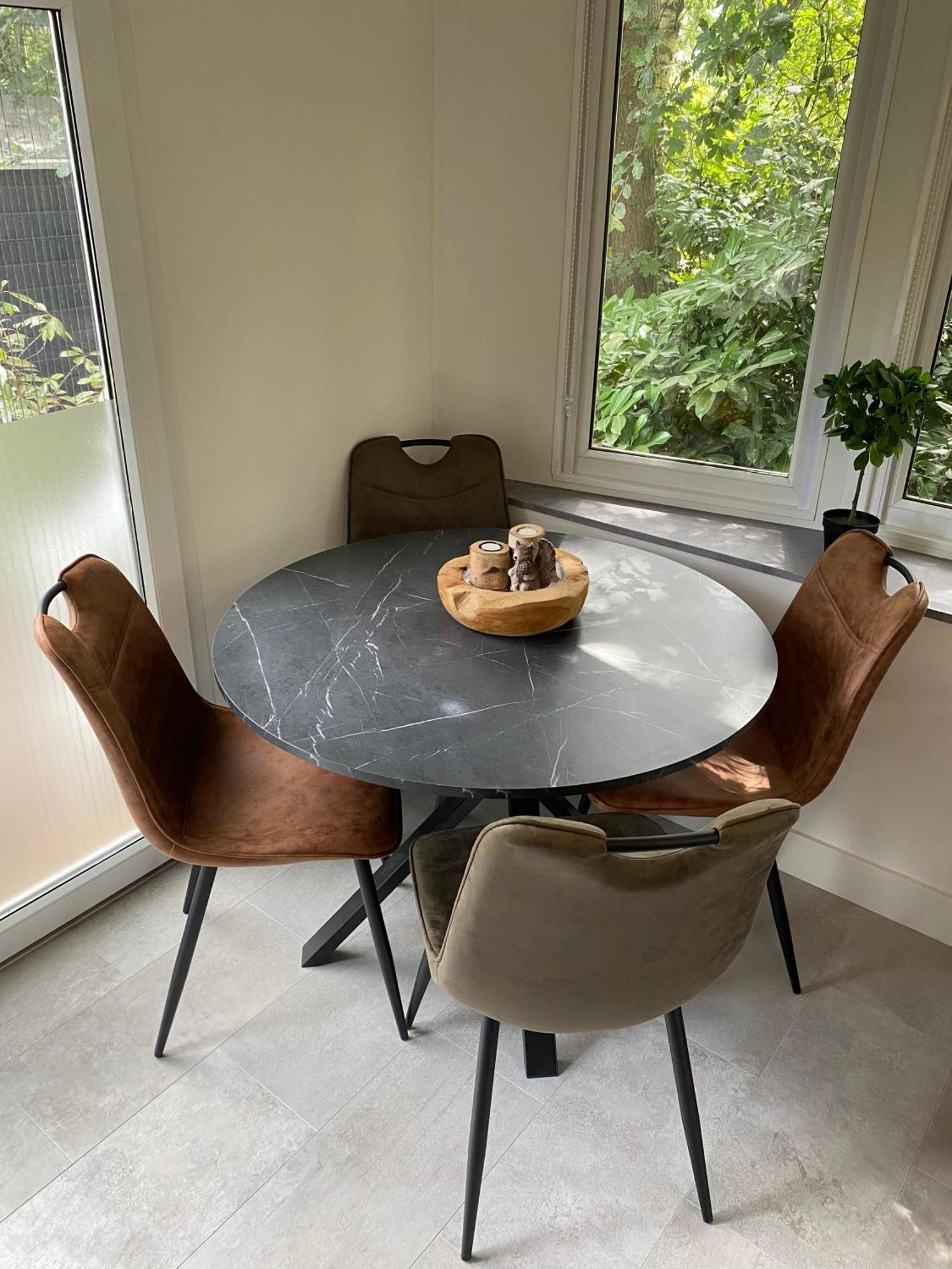 Modern Chalet In De Bossen Van De Veluwe Епе Екстериор снимка